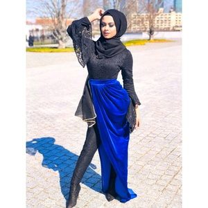 Royal blue Maxi Skirt